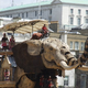 Illustration for article titled Gigantic Mech Animals are a Seriously Stylish Way to Travel